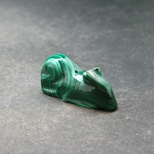 Malachite Rabbit Carving From Congo - 1.1&quot;