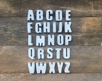 Decorative Letters For Shelf Etsy
