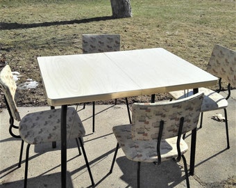 on sale retro kitchendining room set mid century modern atomic design chairs formica table top vintage kitchen - Formica Kitchen Table on sale retro kitchendining room set mid century modern atomic design chairs formica table top vintage kitchen - Formica Kitchen Table