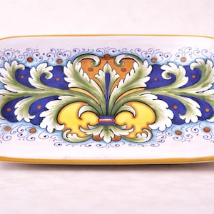 Italian Serving Dish  Nova Deruta 'FOLLA" Pottery, Home Decor