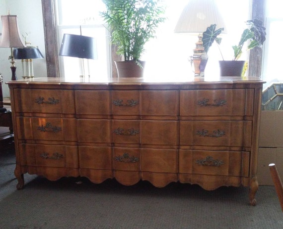 Vintage French Provincia Dresser Solid Wood Dresser 9 Etsy
