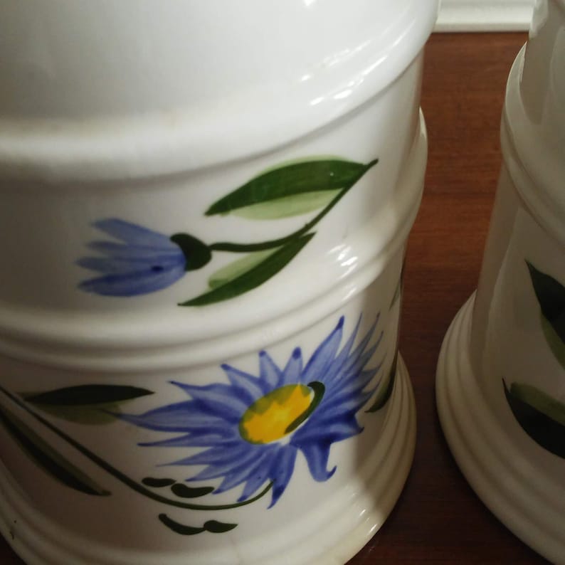 VINTAGE Ceramic Salt and Pepper Farmhouse Decor Housewarming Gift