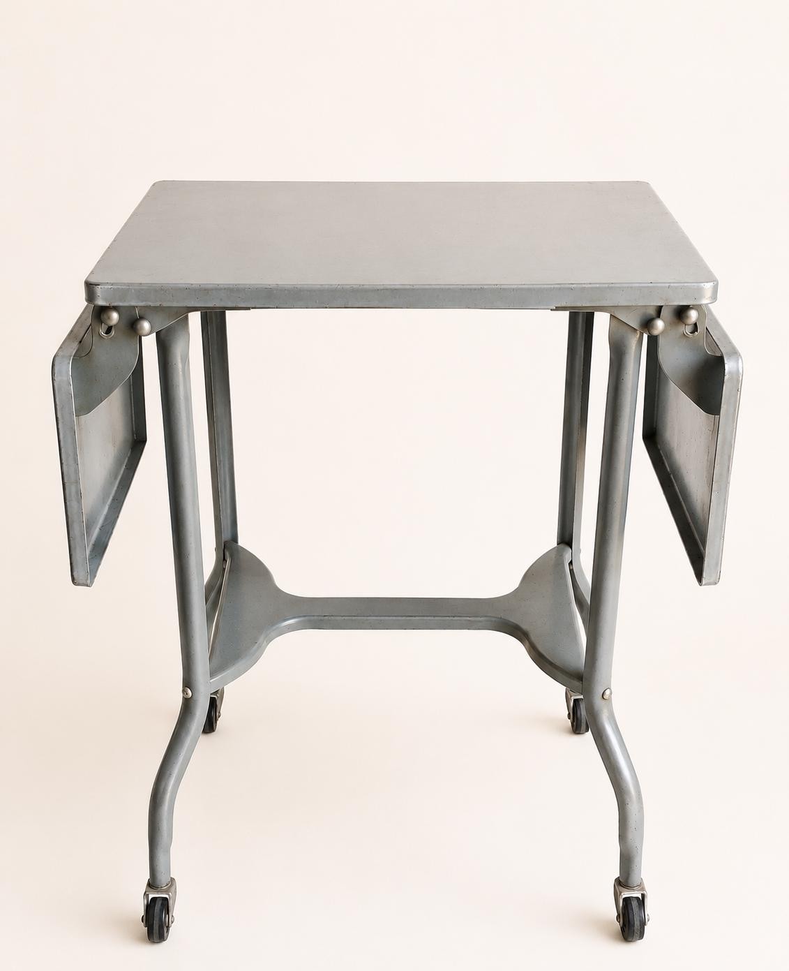 Vintage Metal Rolling Table - Etsy