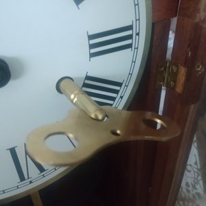 Antique Pendulum Clock Waterbury Hand crafted Clock, Desk Mantel Clock, Home Decor image 7