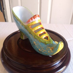 VINTAGE Victorian Collectible Shoe  Home Decor