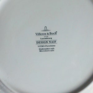 VILLEROY & Boch Old Village Square Dinner Plate Design Naif, Home Decor image 3