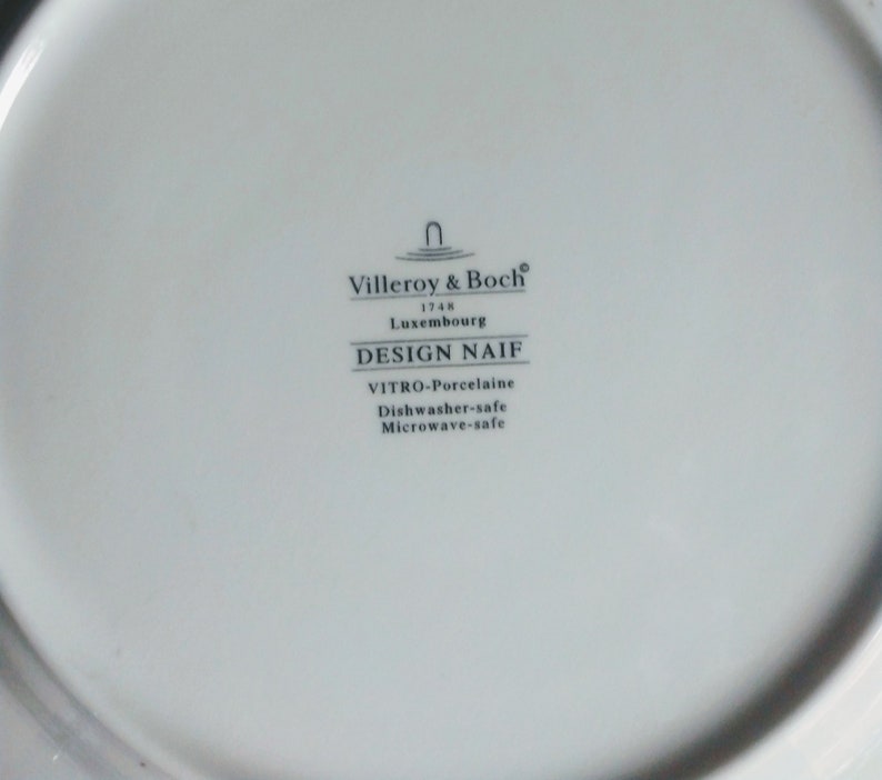 VILLEROY & Boch Old Village Square Dinner Plate Design Naif, Home Decor image 3