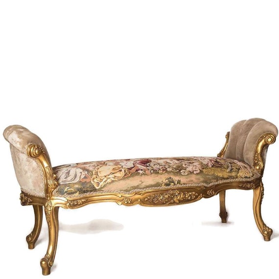 Buy Louis XVI Style Bedroom Bench French, Queen Anne, Italian