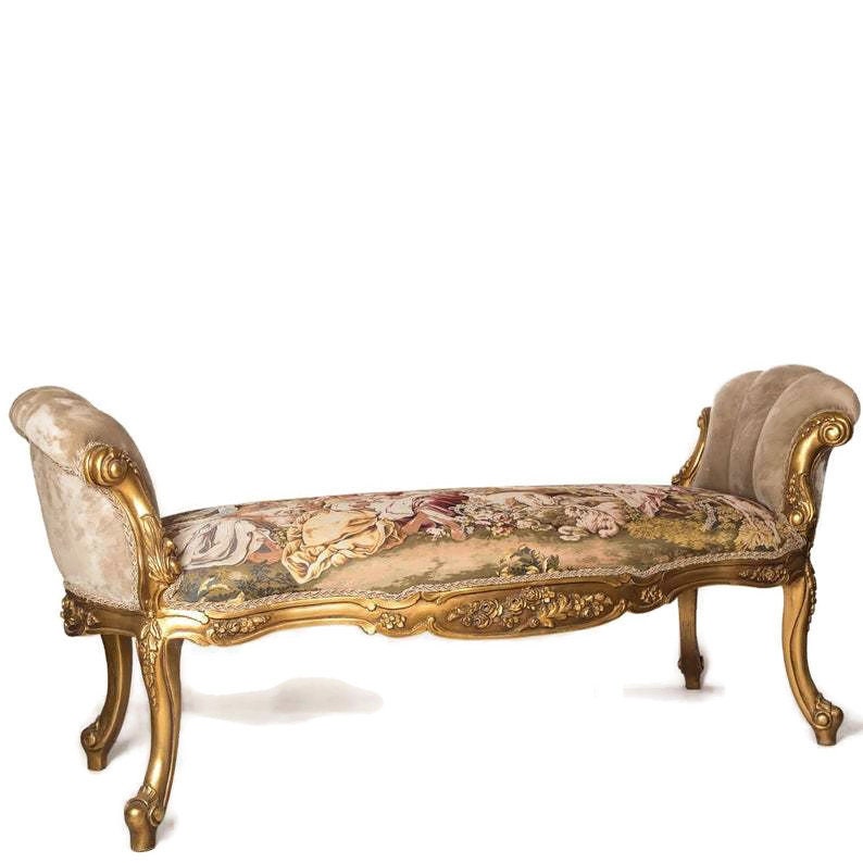 Louis XVI Style Bedroom Bench French, Queen Anne, Italian Provincial, French Country Decor CURRENTLY UNAVAILABLE image 3