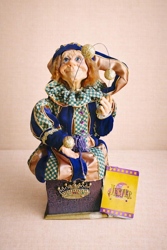 ローヤルコペンハーゲンTOYS MINI COLLECTION JESTER VINTAGE Jacqueline Kent Royal Jester Collectible Jacqueline Kent