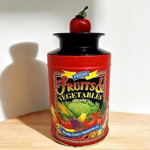 VINTAGE  Apple Decor Apple Ceramic Decor Apple Themed Gifts Apple Farmhouse Kitchen Cozy Farmhouse apple Decorations Apple Collectibles