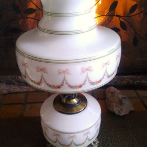 VINTAGE GWTW Lamp// Romantic Victorian Parlor Lamp//  Country/Farmhouse Decor// Home Decor