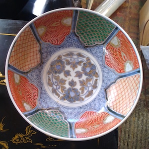 VINTAGE Imari Bowl  Japanese Hand Painted Bowl, Japanese Pottery, Home Decor