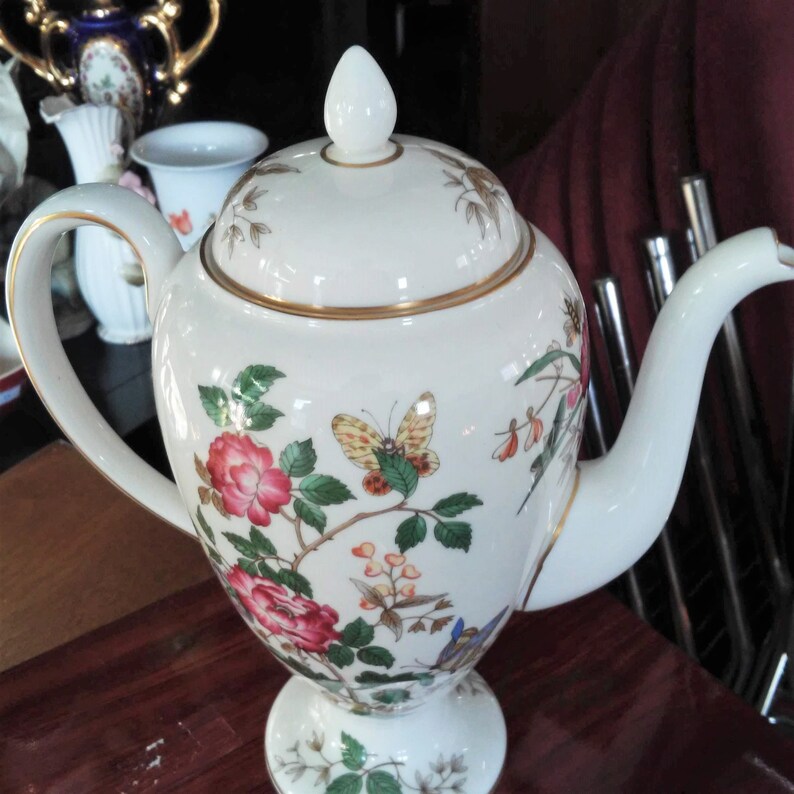 VINTAGE Wedgewood English Bone China Teapot charnwood Etsy UK