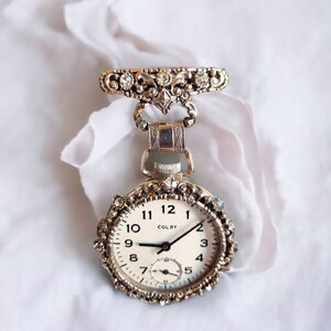 Silver Studded‎ Vintage Timepiece Vintage Rolex Watches | Diamond Sapphire Sterling Silver  main image 2
