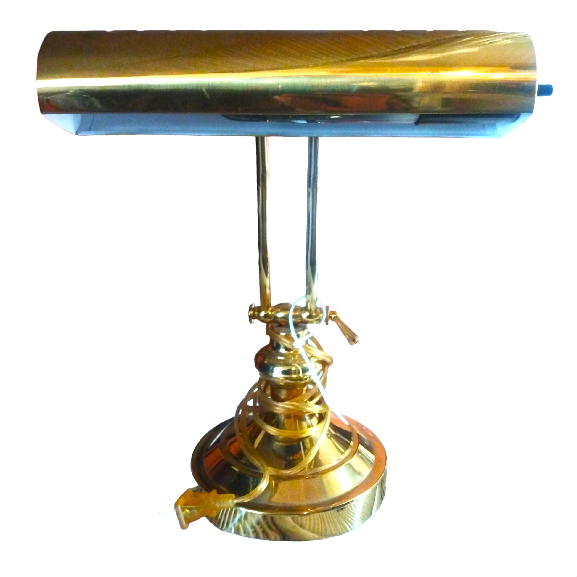 BRASS Desk Lamp  Vintage, Brass Piano Lamp, Retro, Home Decor