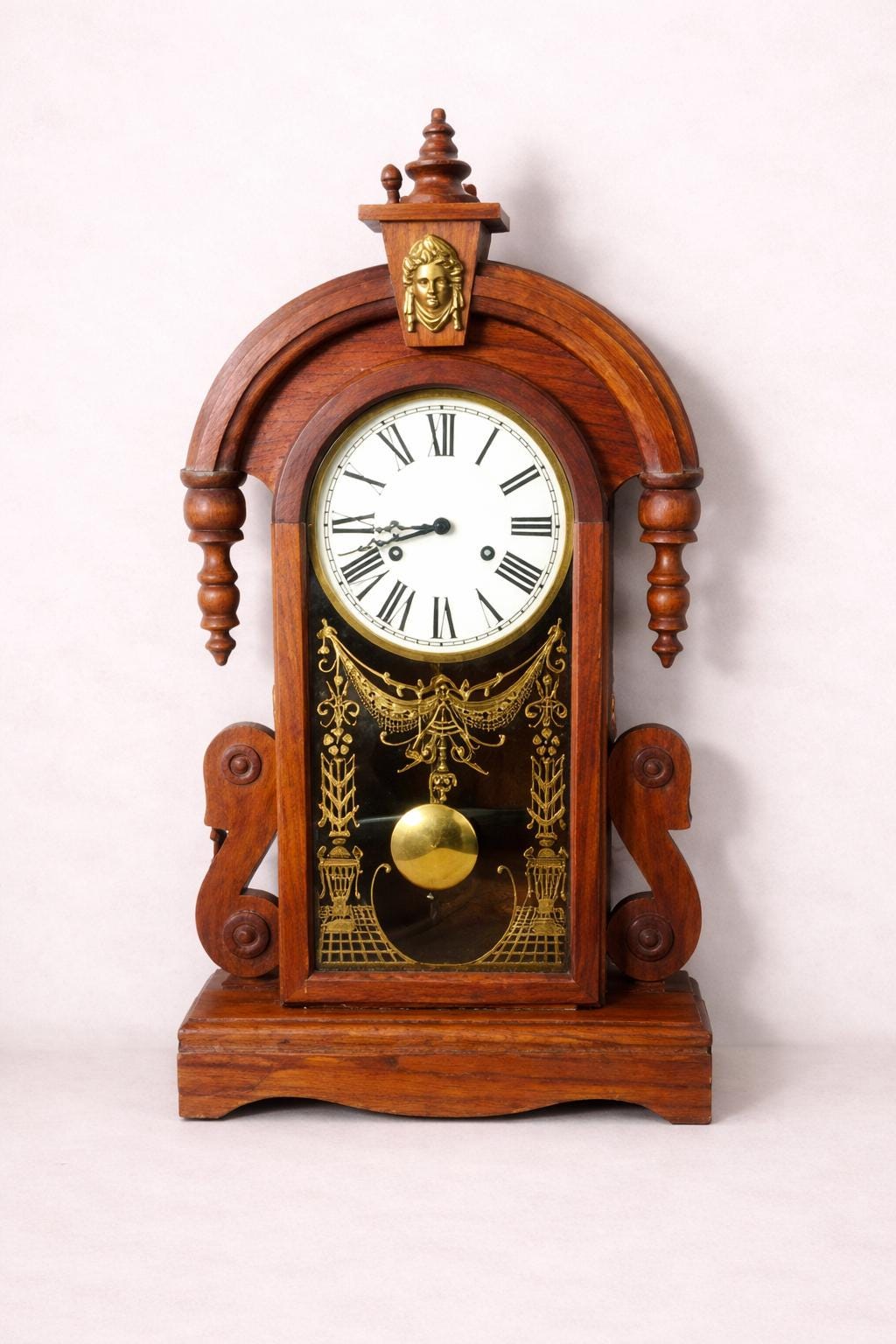 ANTIQUE Waterbury Desk Clock for Sale Vintage Waterbury Clock With