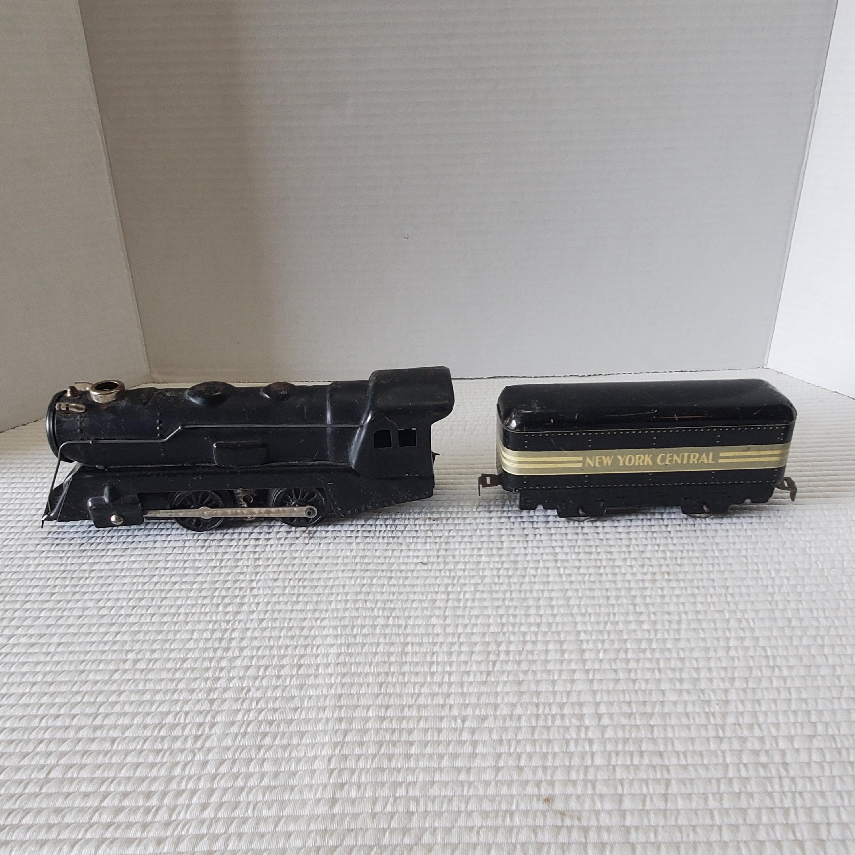 Louis Marx & Co. Streamline Steam Type Electric Set Locomotive Freight ...