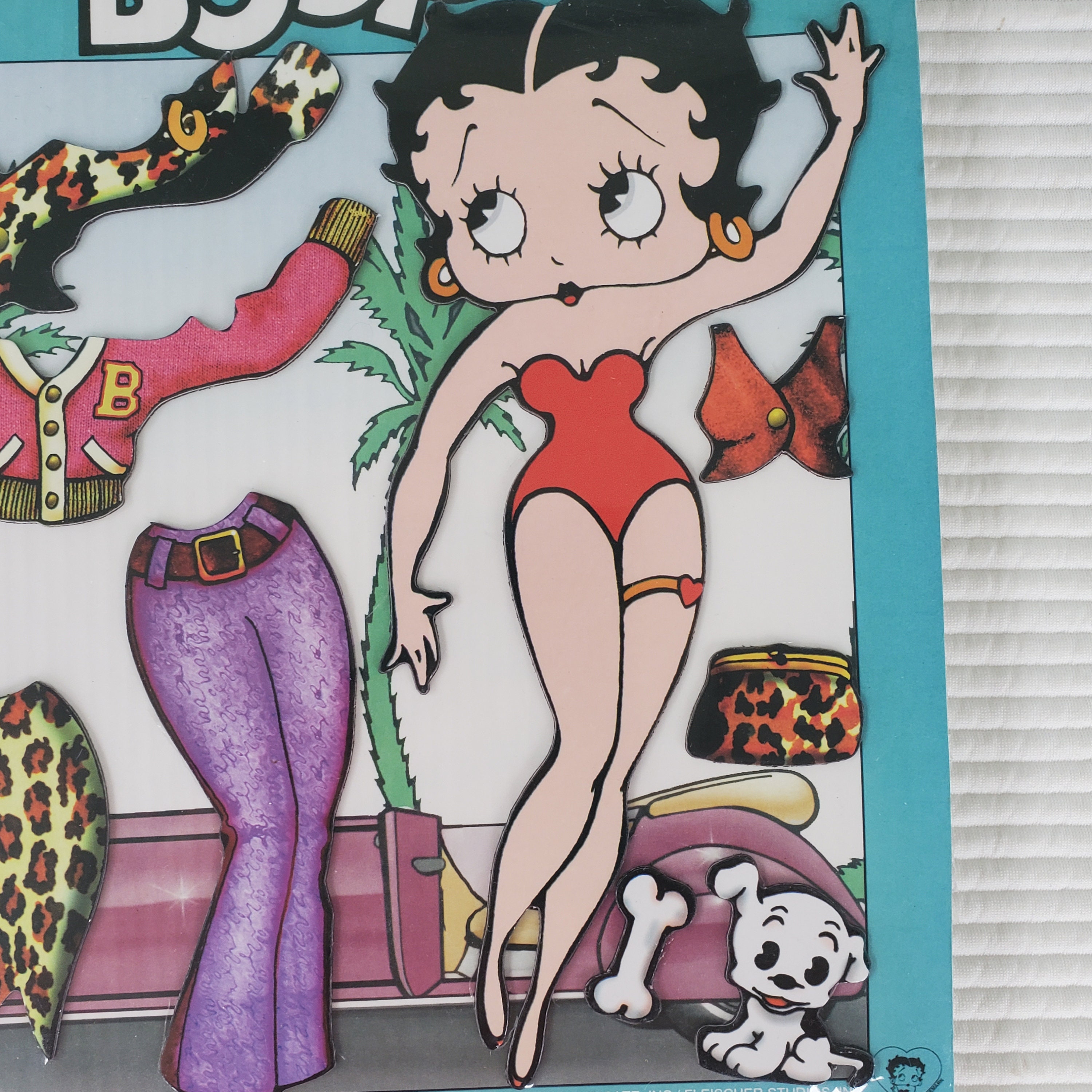 Betty Boop Dress up Magnet Set Mix N' Match Dress up Doll