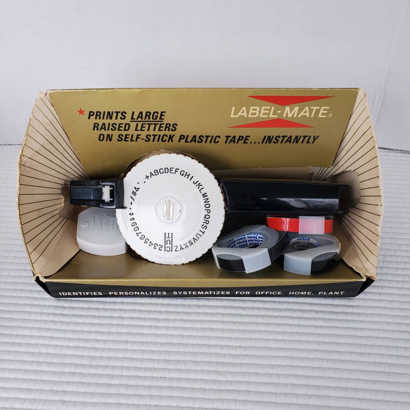 LabelMate Label Maker LD1 6 1/4 Embossing Tape Dashew Etsy