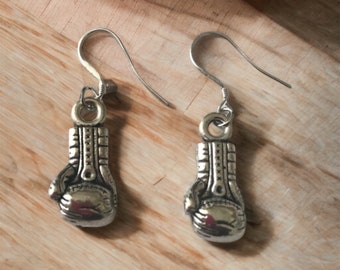 1 pair Boxing Gloves earrings