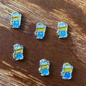 1 Minion Floating Charms For Memory Lockets