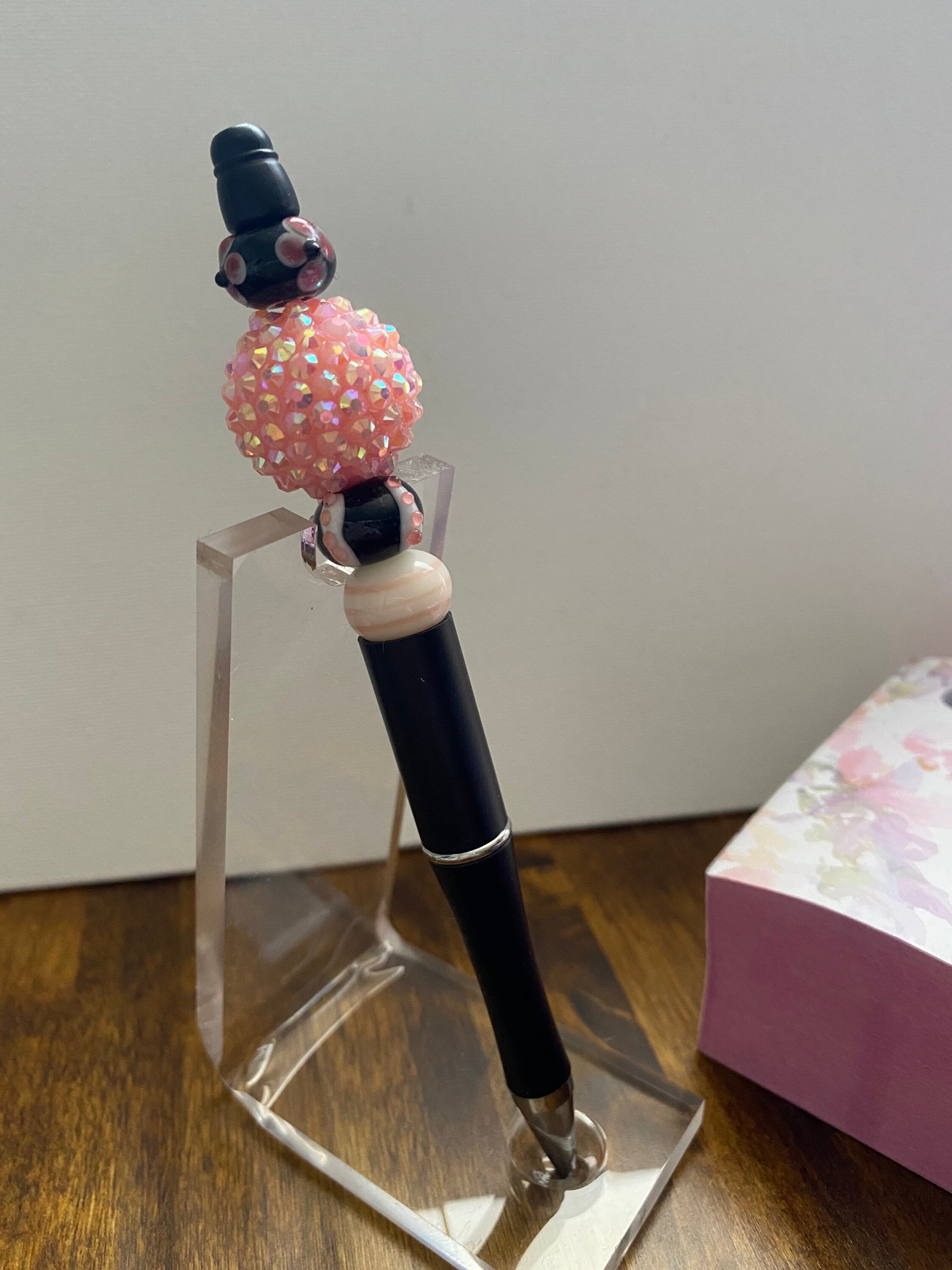Perles perlées Pen Lampwork Perles stylos perles uniques Stylos perlés