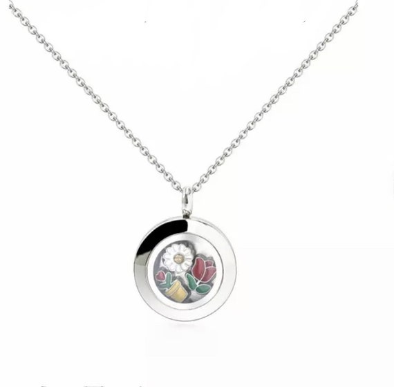 Petite memories floating locket clearance
