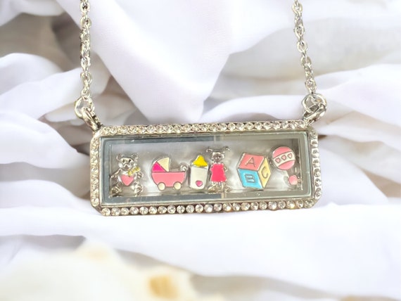 memory locket origami owl rectangle locket