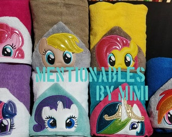 Multiple Hooded Towels-kids Gifts-character towels