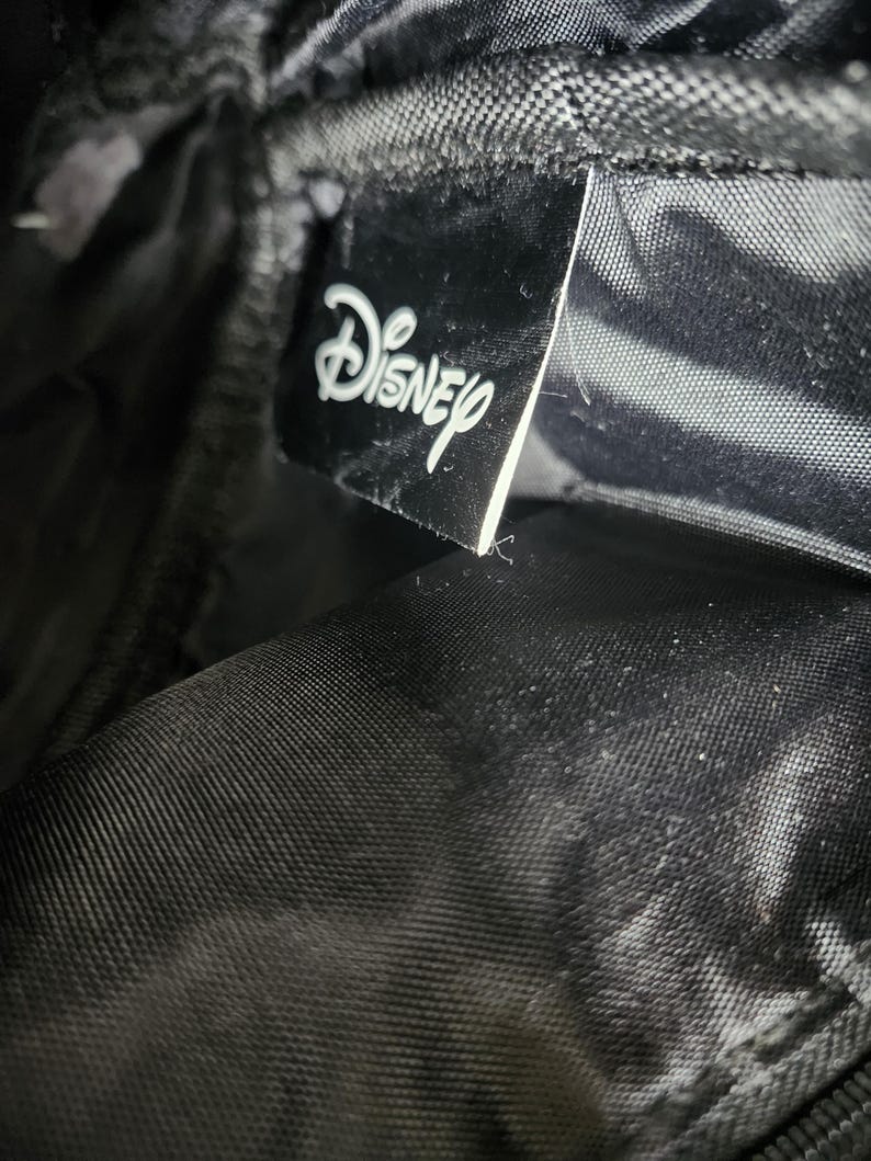 Mini sac à dos « Love » Mickey Mouse Parcs Disney Noir multicolore 8 x 8 x 4 image 8