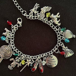 Wizard of OZ Inspired Charm Bracelet, Broadway theater Kids Theatre