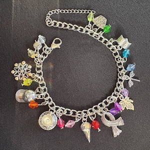 Rori and Lorelai inspired charm bracelet