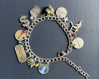 The Greatest Showman Inspired Charm Bracelet, Musical Theater ONLY 1 LEFT!