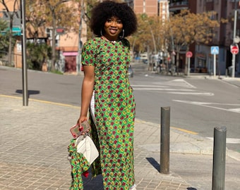 African dress. Ankara summer dress, African fashion