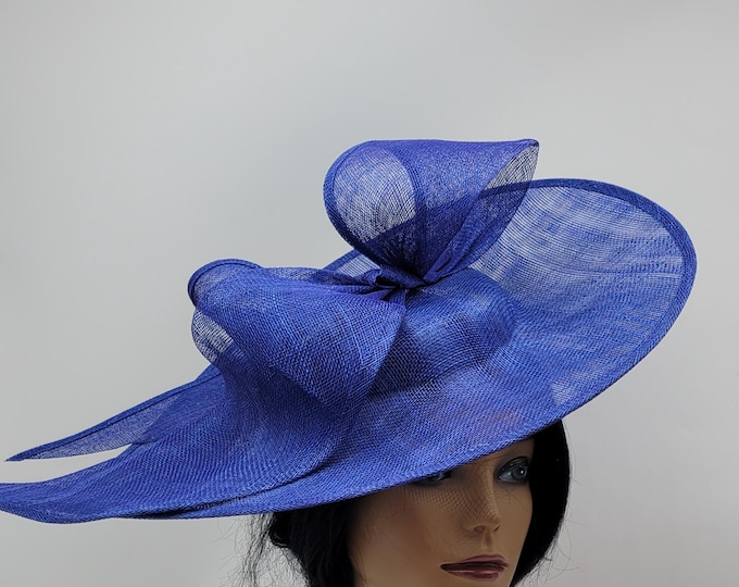 Royal Blue Fascinator