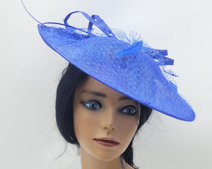 Royal Blue Fascinator