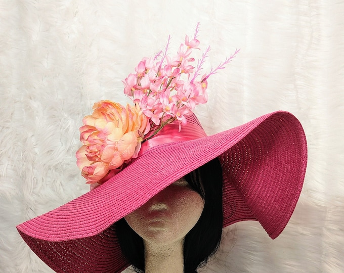 Fuschia/Hot Pink Fascinator