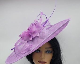 Hot Pink Fuchsia Fascinator Hat