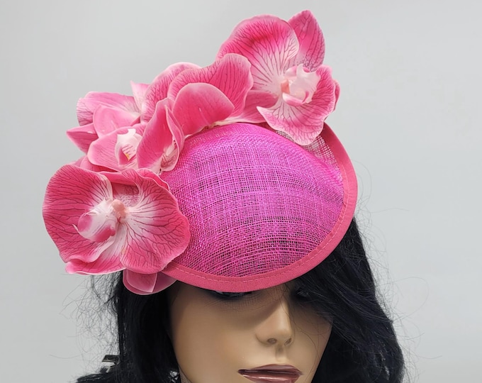 Hot Pink Fascinator Hat