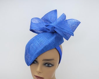 Royal Blue Fascinator