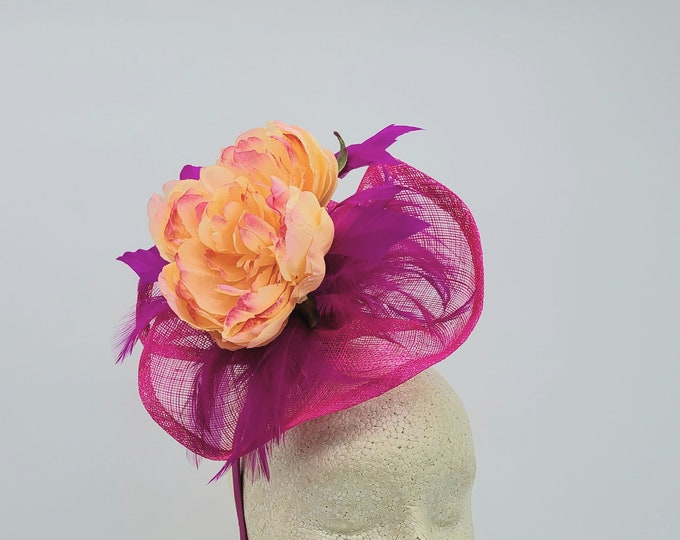 Fuchsia Got Pink Fascinator Hat