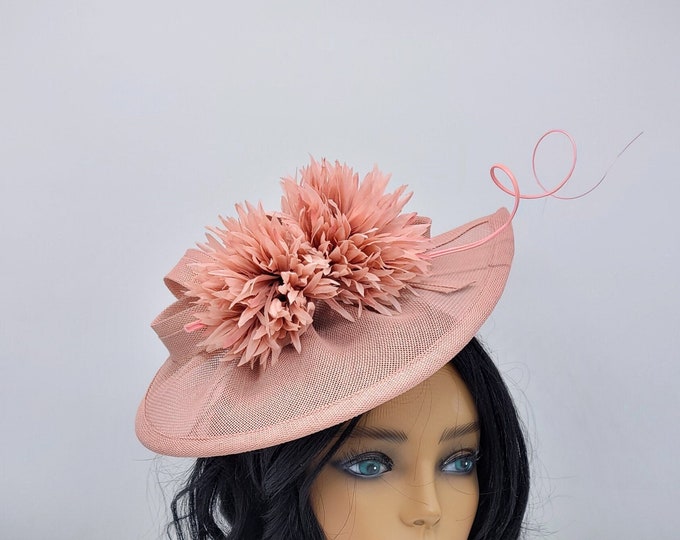 Blush Fascinator