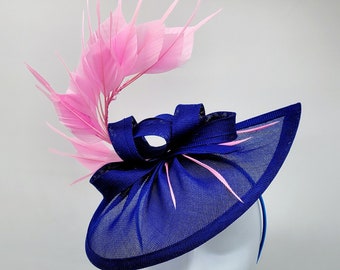 Royal Blue Fascinator