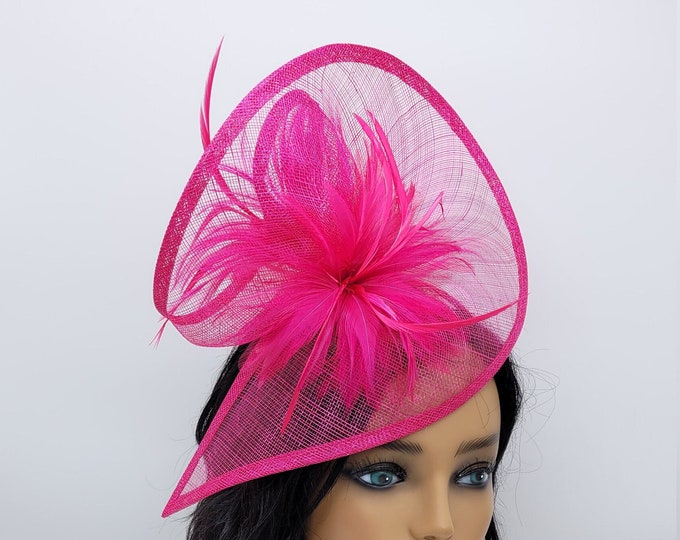 Fuschia/Hot Pink Fascinator