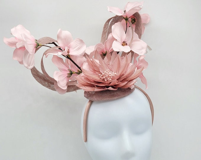 Blush Fascinator