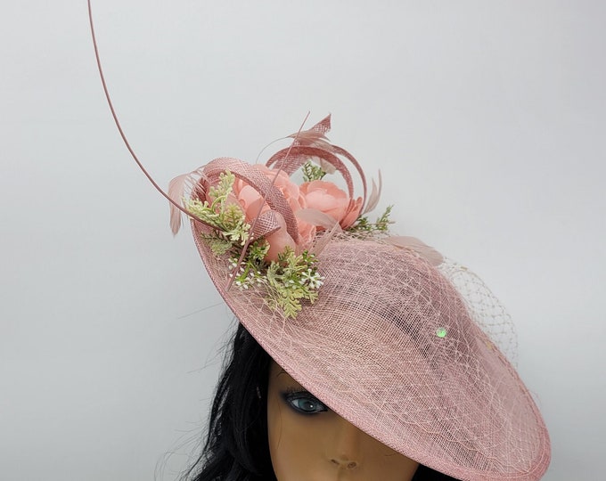Blush Fascinator