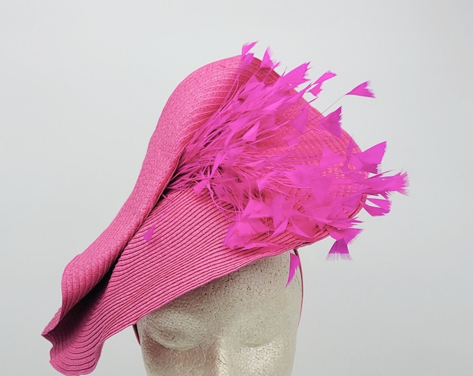 Hot Pink Fascinator Hat