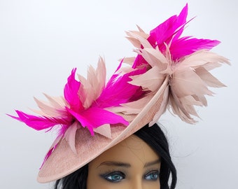 Blush Pink Fascinator