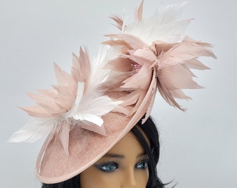 Blush Fascinator
